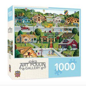 Hometown Gallery Bungalowville 1000 Piece Puzzle